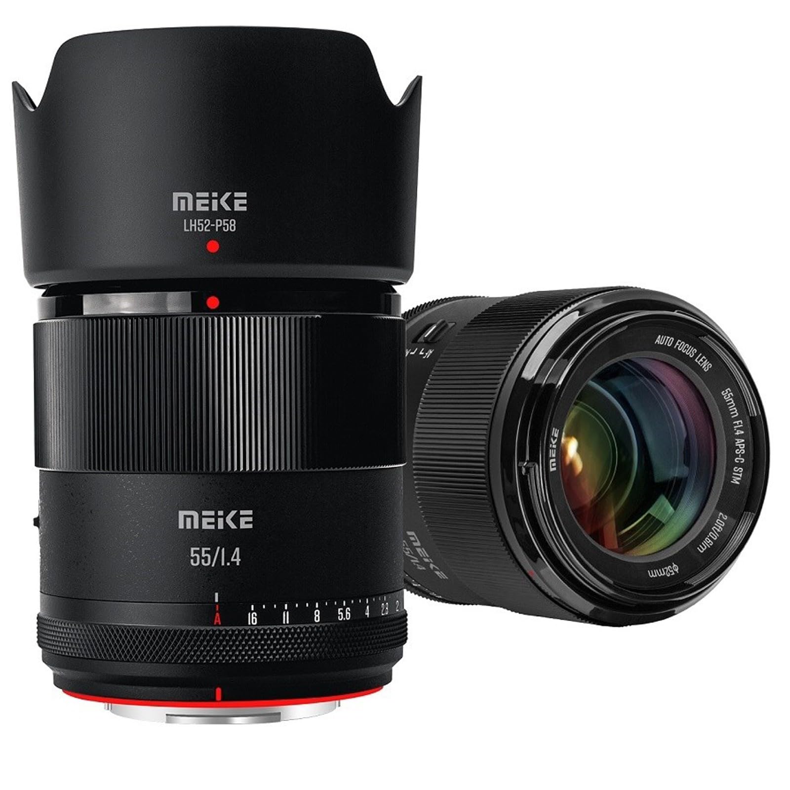 Amazon.com : Meike 55mm f1.4 f/1.4 X-Mount STM APS-C Auto Focus